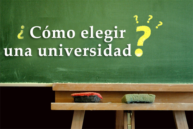 ¿Cómo elegir una universidad o instituto? Doce tips